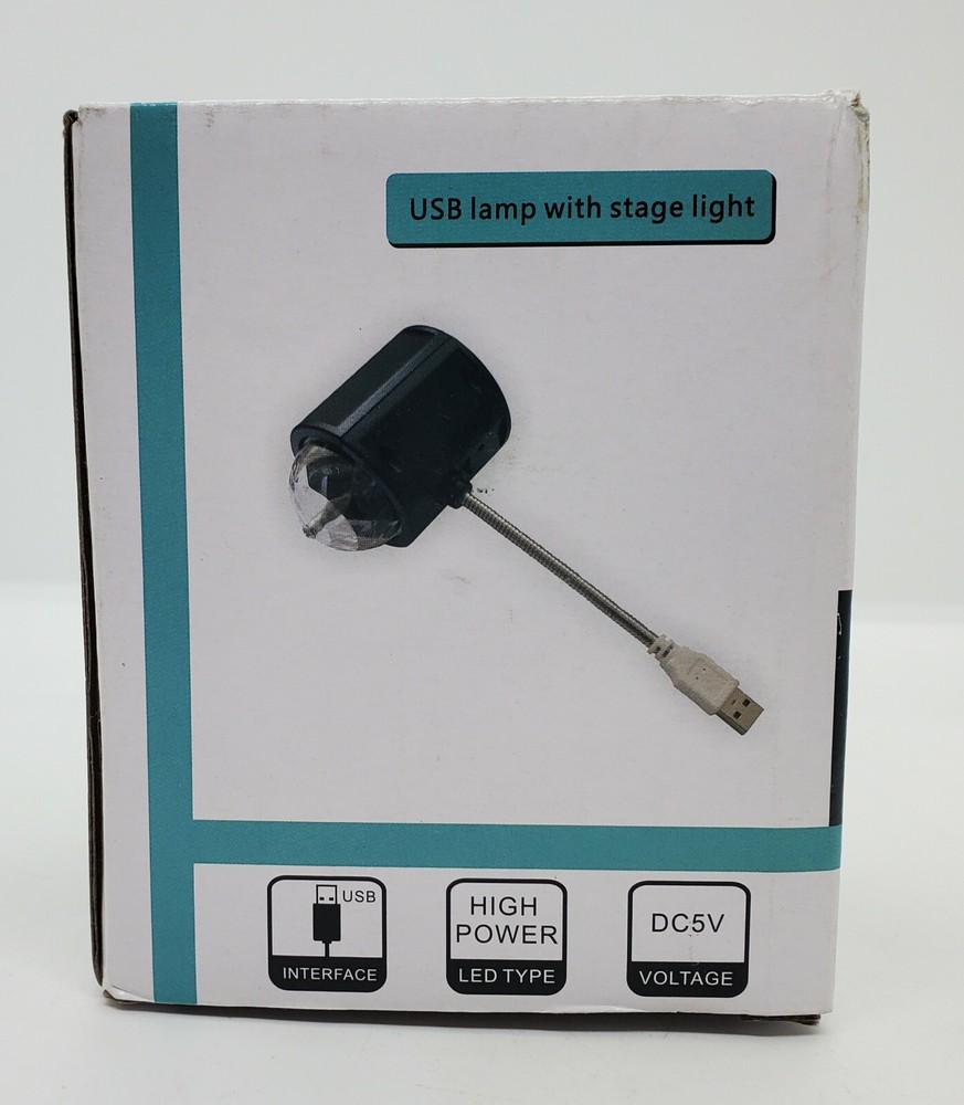 USB Lamp With Stage Light FREE SHIPPING c