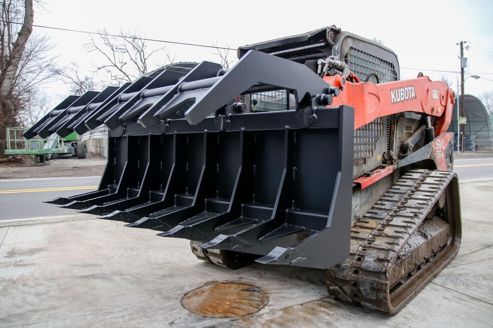 84" VERTICAL EXTREME GRAPPLE QUICK ATTACH GRAPPLE SKID STEER - FREE SHIPPING