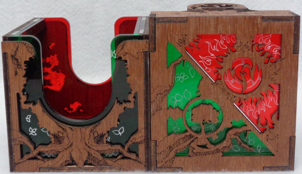 MTG Commander Deck Box GRUUL RED/GREEN standard Magic the Gathering