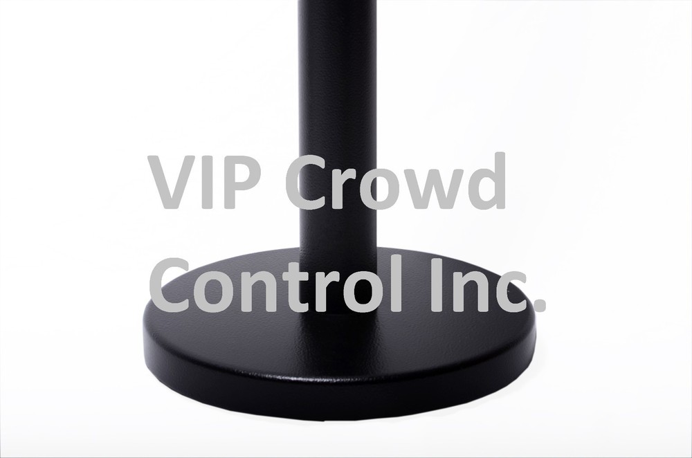 STANCHION, 6 PCS COMBO, 6 POSTS, 36" HT, 78" BLK BELT, WALL BRACKET