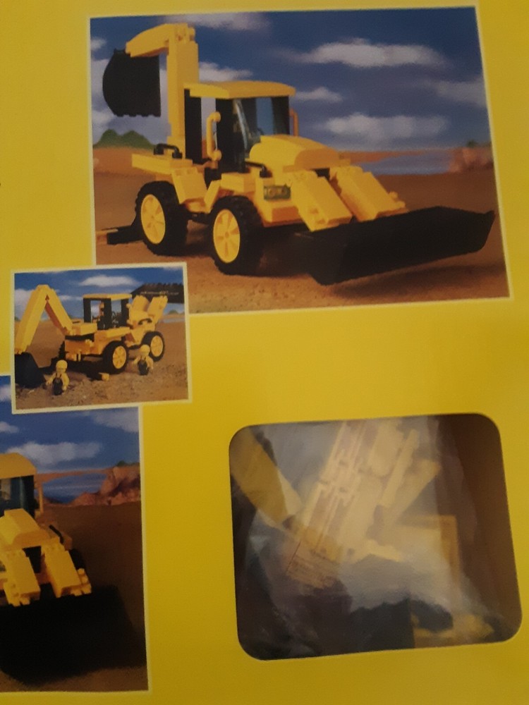 Best Lock Backhoe Loader 350 Piece Lego Comparable