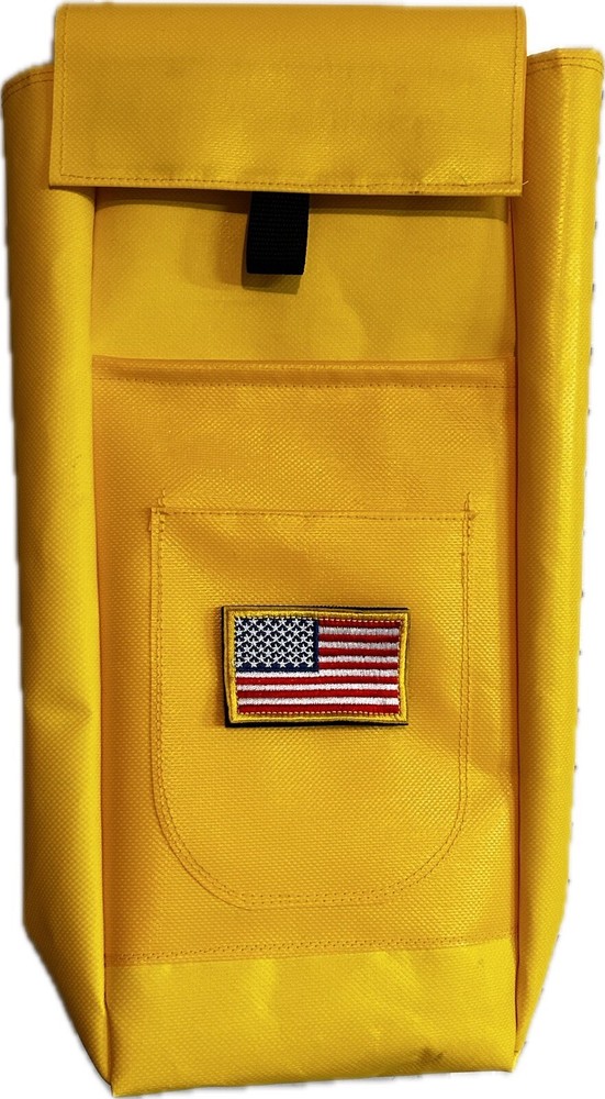 Primary Glove Bag Yellow w/ Flag