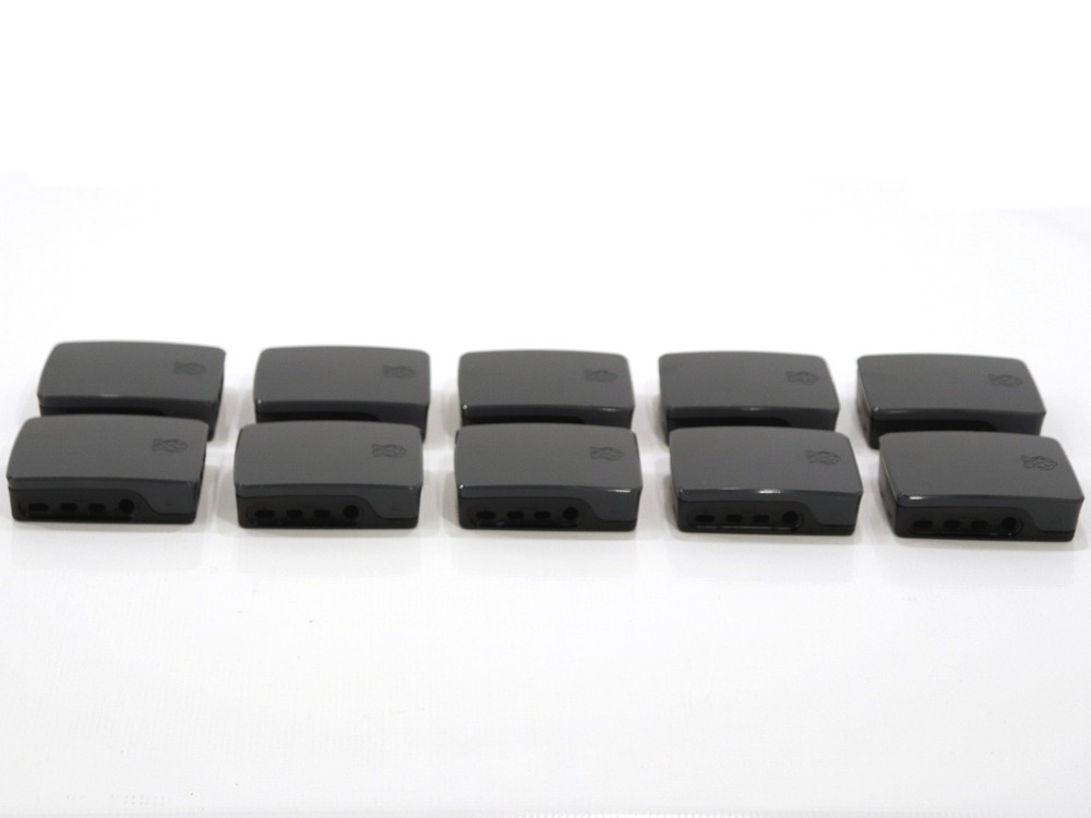 10x Lot Raspberry Pi 4 Model B Case (Black/Gray)