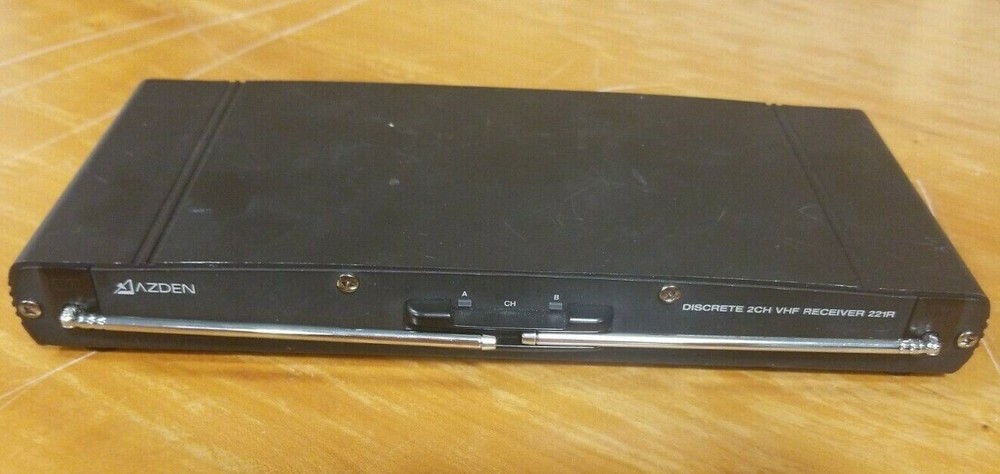 Azden Discrete 2CH VHF Receiver 221R
