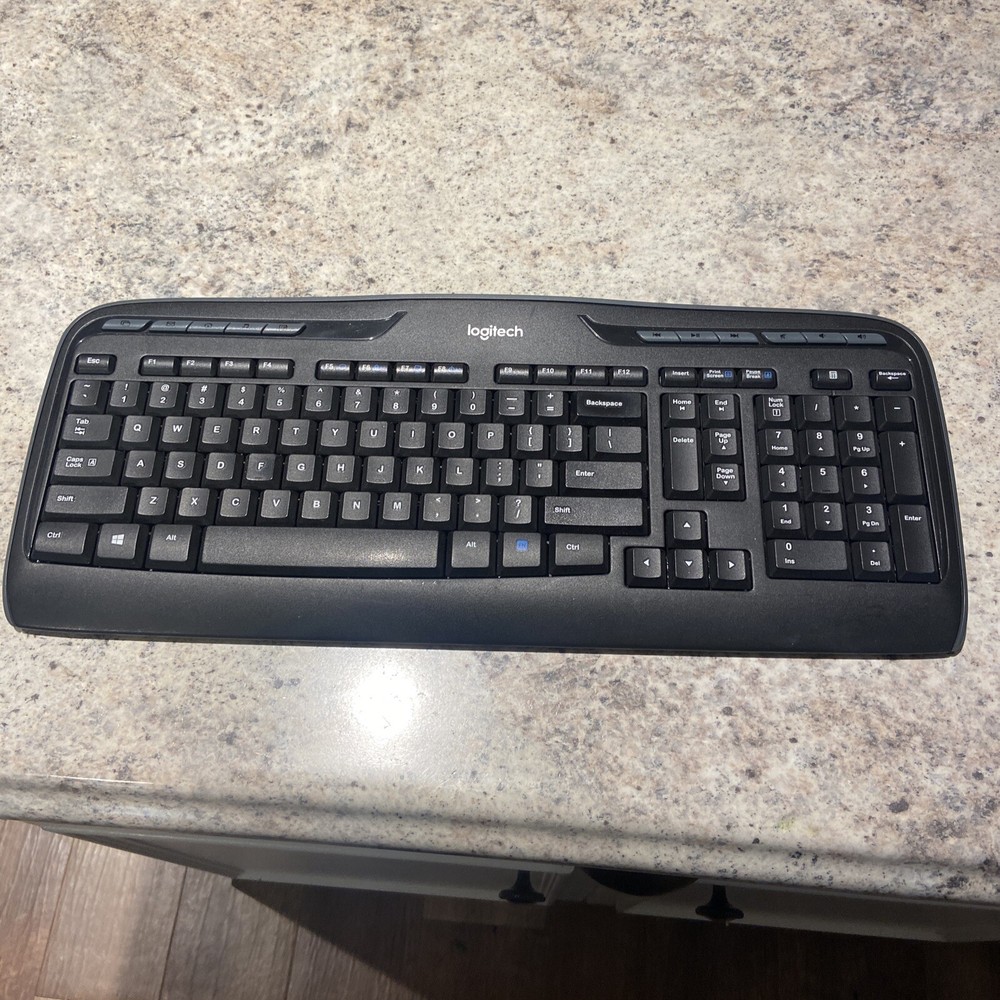 Logitech Y-R0009 Wireless Keyboard Needs Receiver Does Not Have Mouse
