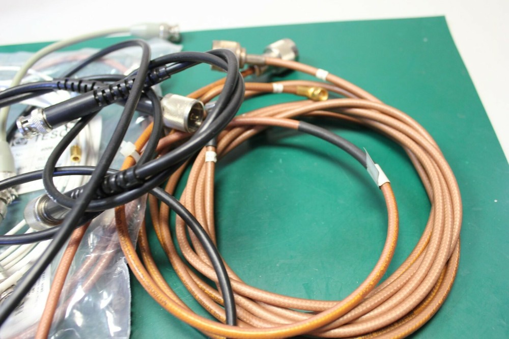 LOT OF RF MICROWAVE RF CABLES