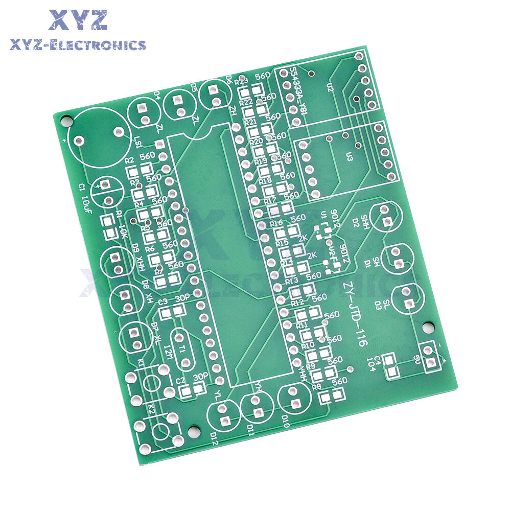 51 Single-chip Microcomputer Traffic Light Signal Light DIY Assembly Kit Set