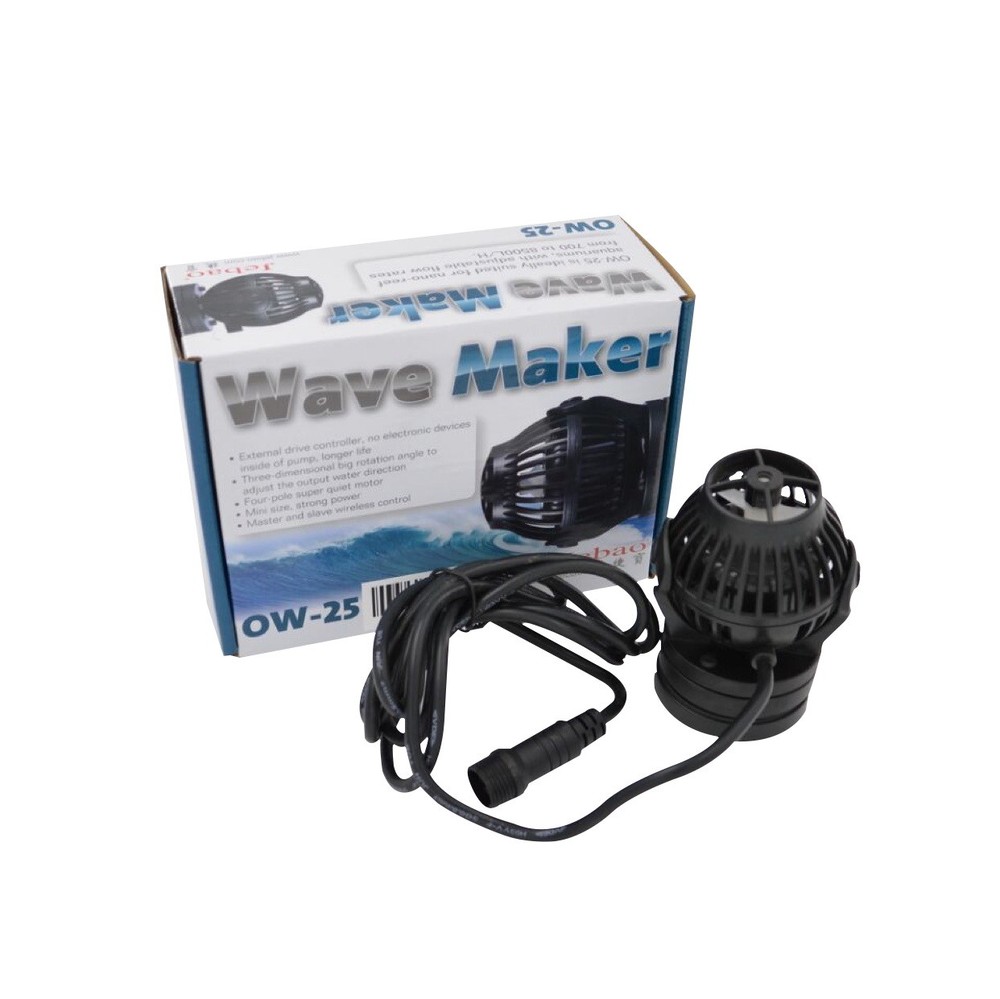 2-pack Jebao OW25 Wave Maker Flow Pump with Controller for Marine Reef Aquarium