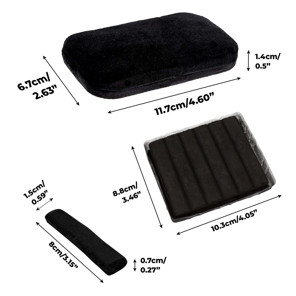 Charcoal Hand Warmer – 12 Solid Fuel Replacement Sticks, Pocket Warmers, Hand...