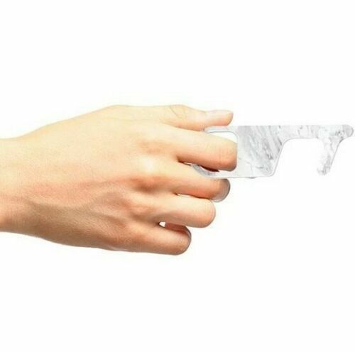 Touchie No Contact Tool Keyring Marble Look Pattern