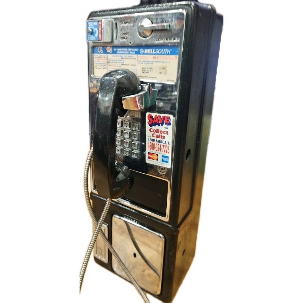 Vintage REAL payphone. CASE ONLY!