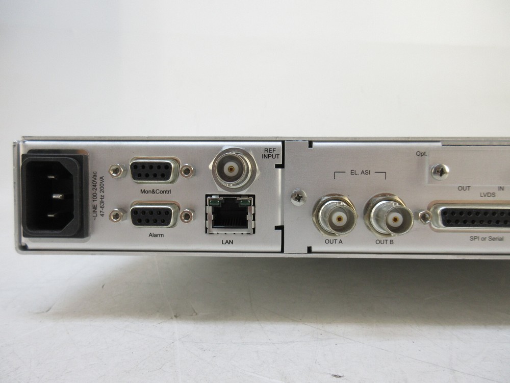 Newtec Azimuth DVB-S2 Broadcast Satellite Modulator Type: NTC/2277/xF