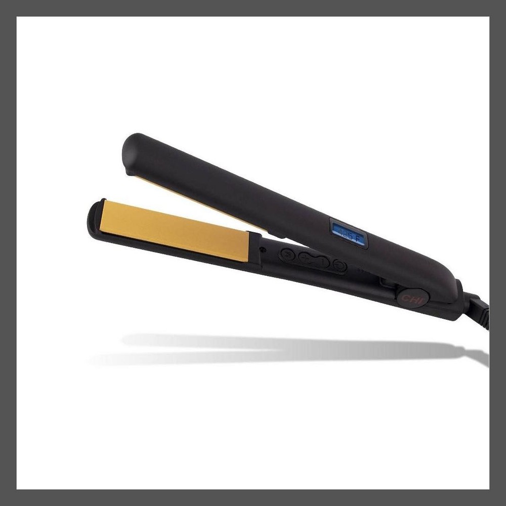 CHI Tourmaline Ceramic Flat Iron 1" – Black