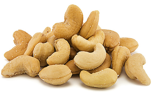 Fresh  Roasted and salted Cashews kernels 320 ct Bulk