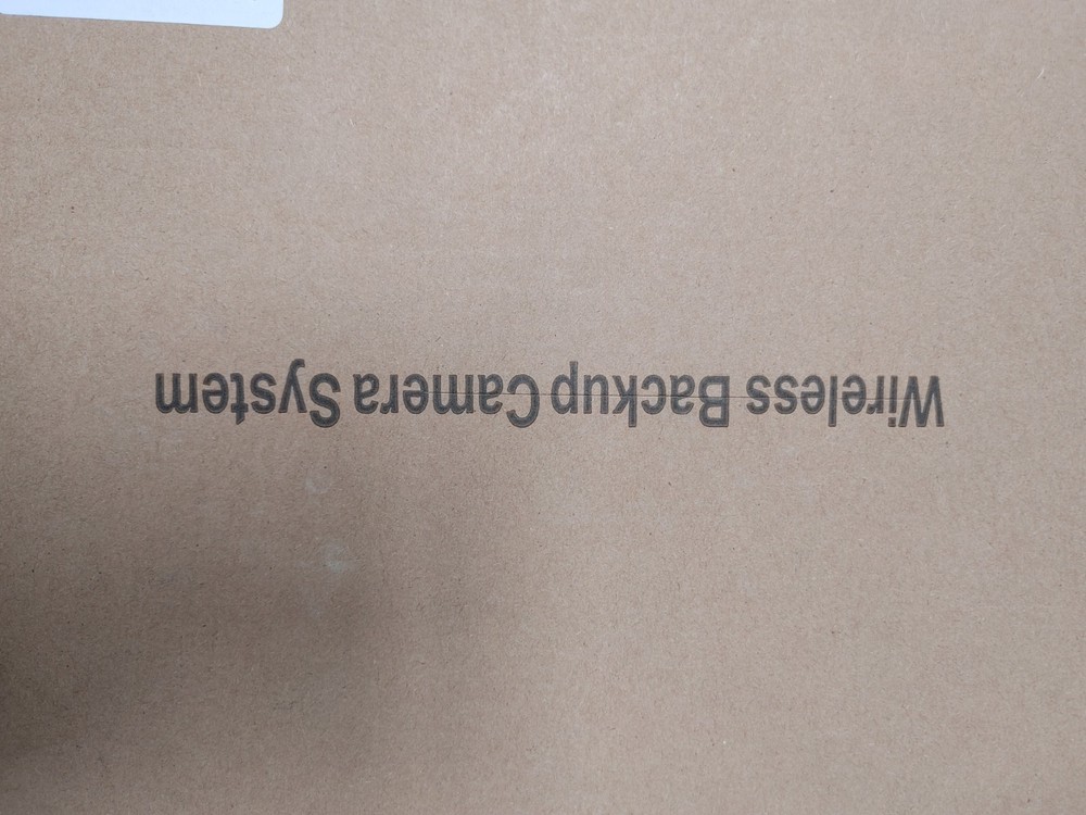 WIRELESS BACKUP CAMERA SYSTEM USER MANUAL( Open BOX )