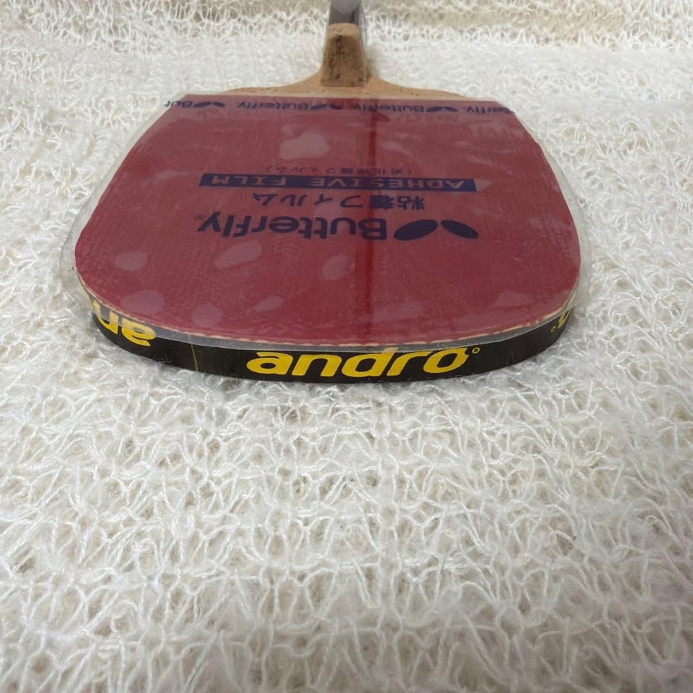 Butterfly Flash8 Table Tennis Racket FL Handle Red Rubber