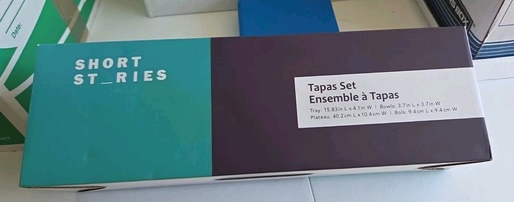 Short Stories Ceramic Tapas Set NEW!