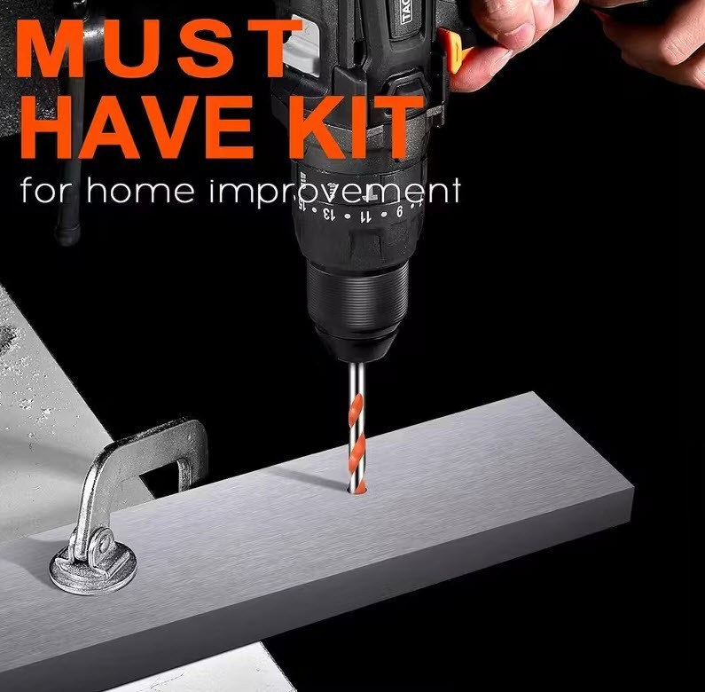 7pcs Ultimate Heavy Duty Carbide Drill Bits Set - US Ship