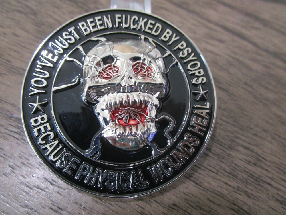 MISOC Military Information Support Command PSYOPS SOCOM Army Challenge Coin