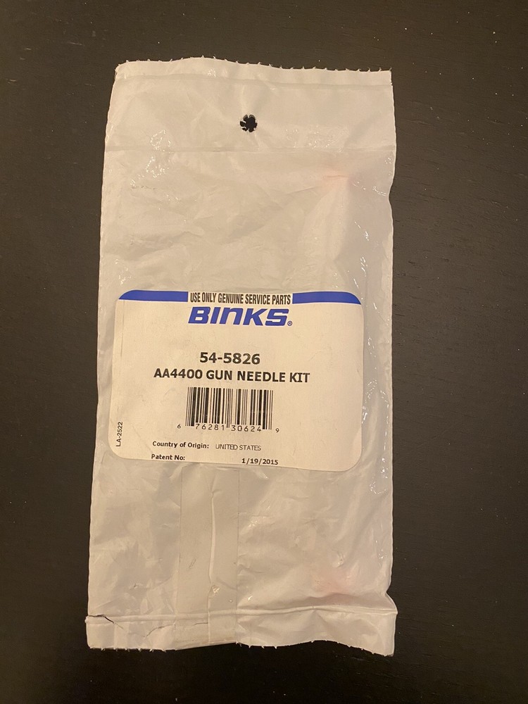Binks 54-5826 AS4400 Gun Needle Kit