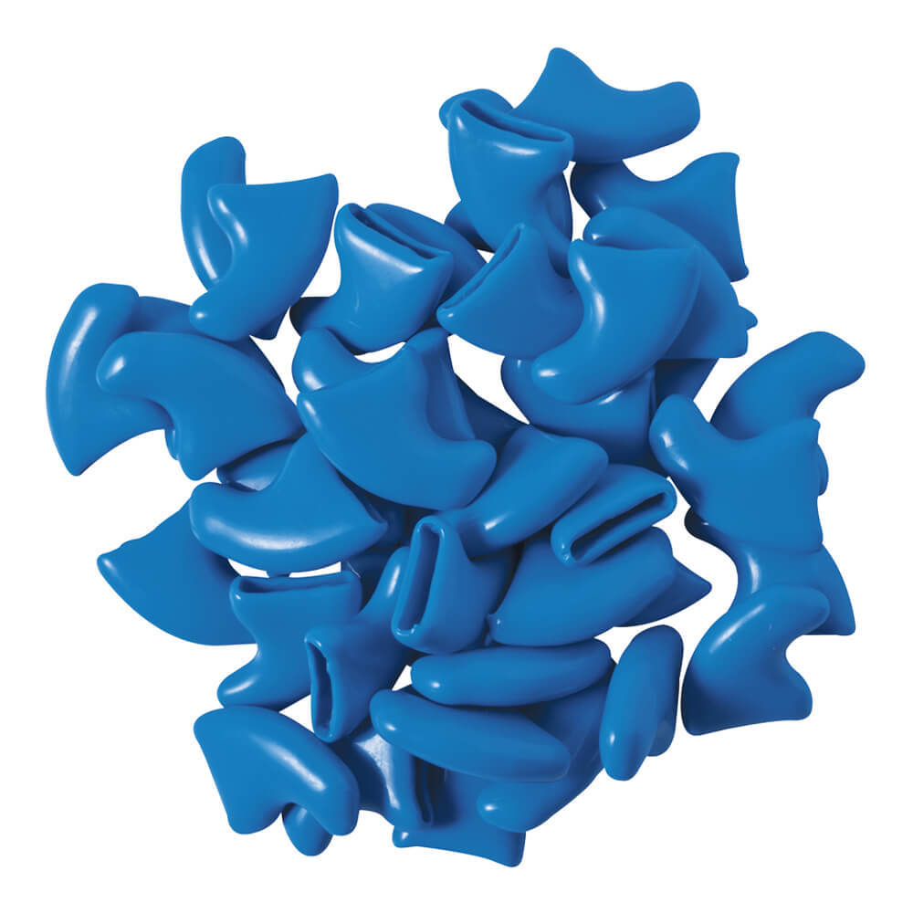 Soft Claws, Nail Caps for Cats, Medium, Blue, 40 ct