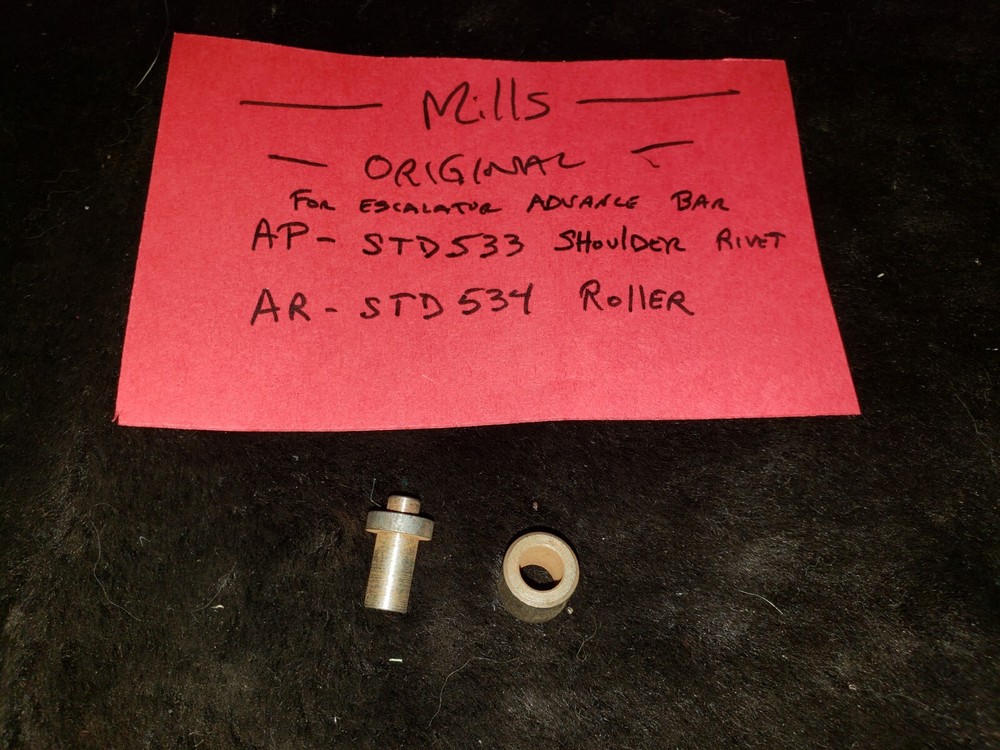 ORIGINAL MILLS AP-STD533 SHOULDER RIVET / AR-STD534 ROLLER FOR ESCALATOR ADVANCE