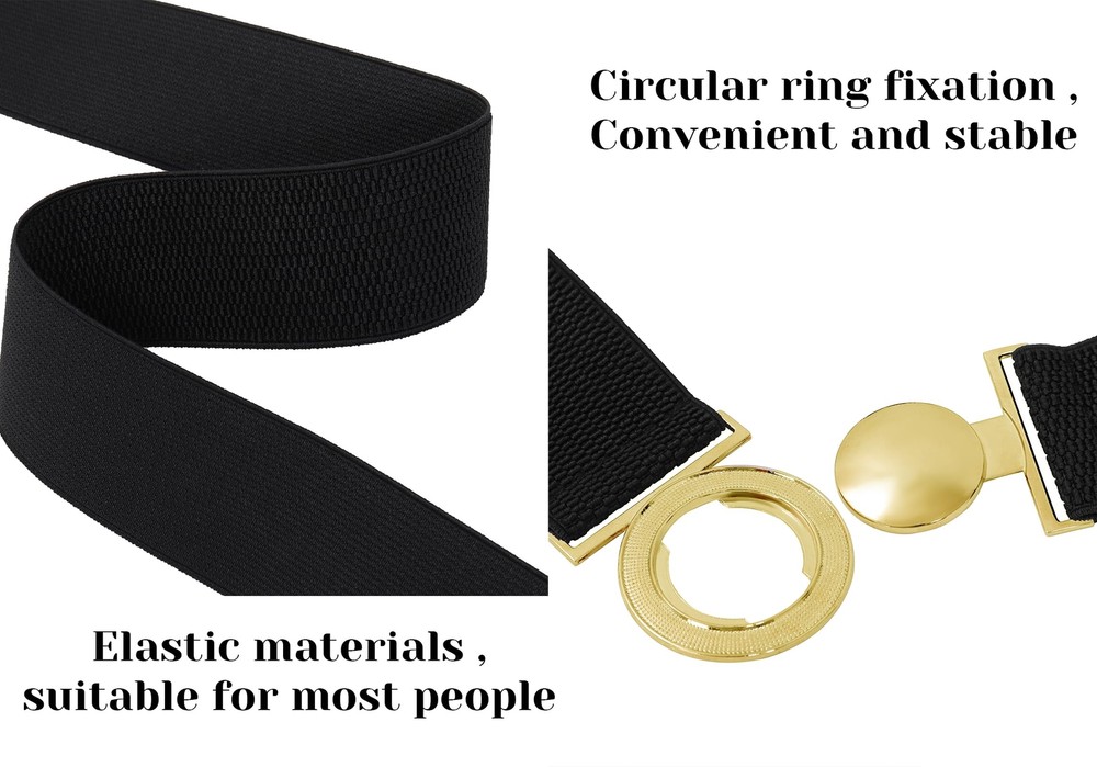Men's Elastic Adjustable Cosplay Belt