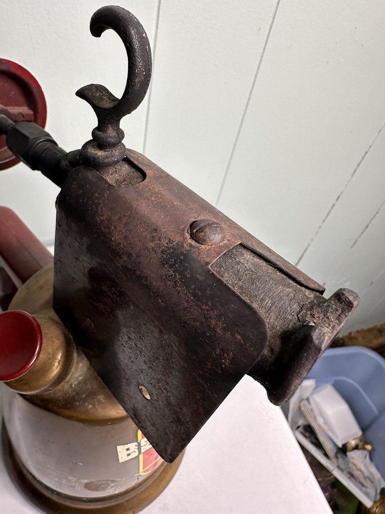 Otto Bernz Brass & Iron Blow Torch