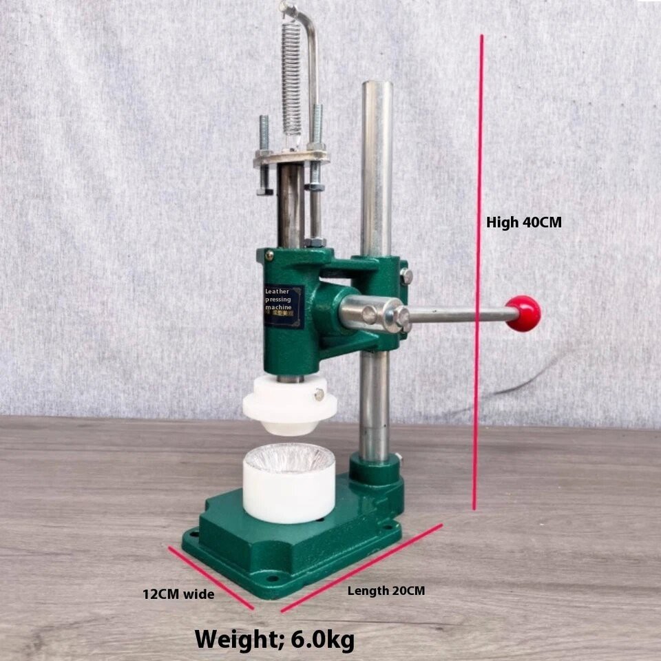 Manual Egg Tart Crust Presser Dessert Pudding Cup Cake Forming Machine