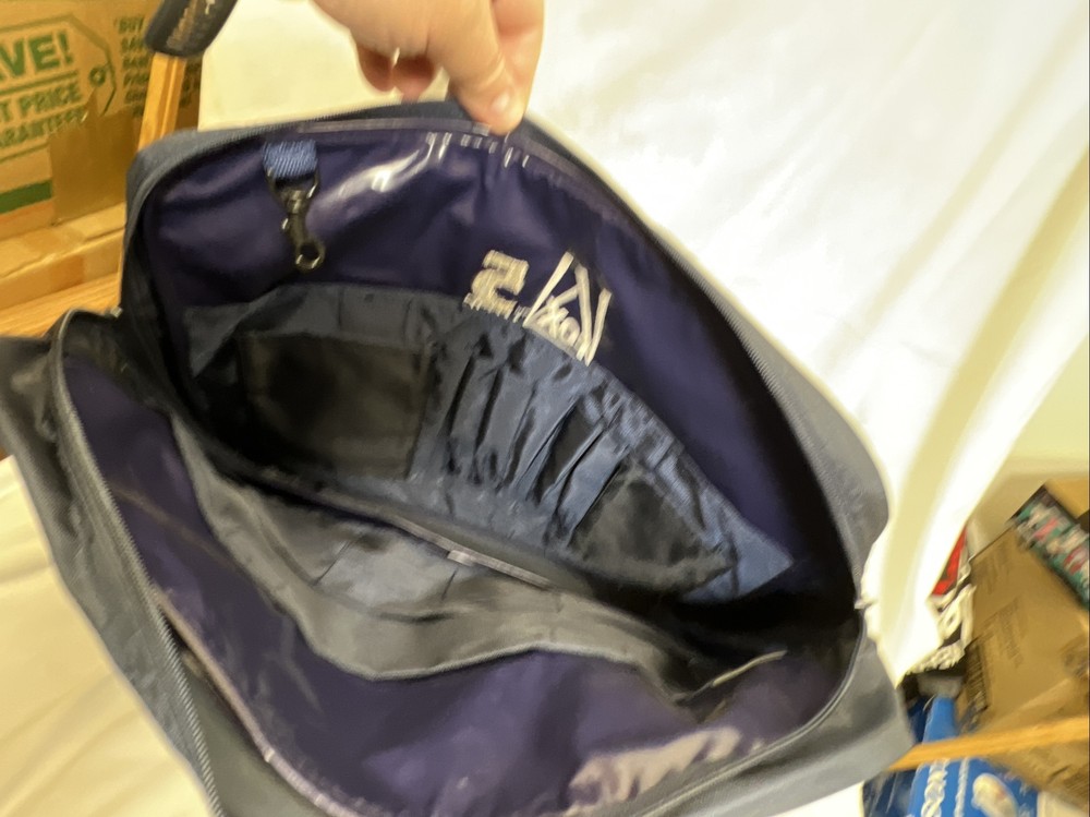 Vintage Washington D.C. WTTG Fox 5 Navy Blue Computer Bag
