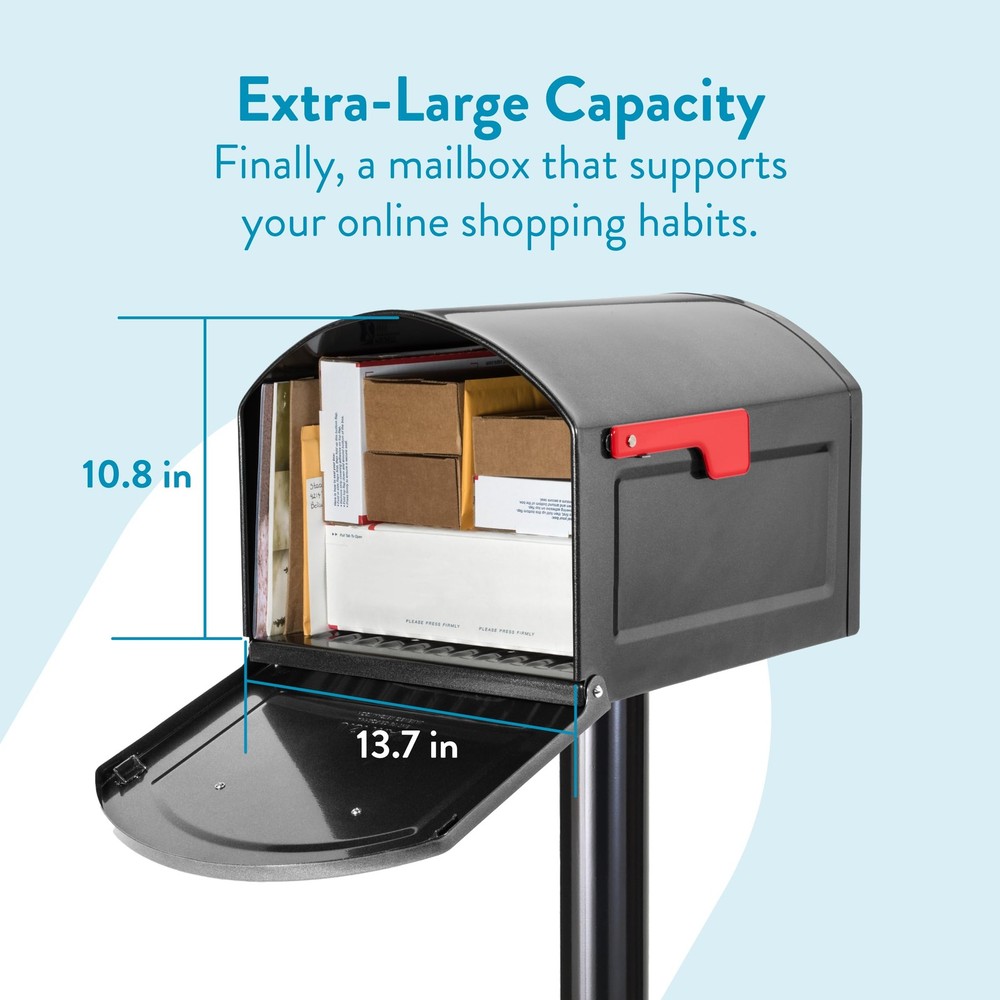 950020P-10 Centennial Post Mount Extra Large, Pewter