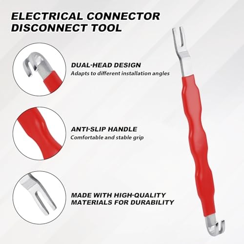 2pcs Automotive Electrical Connector Separator Tools & 8pcs Terminal Removal