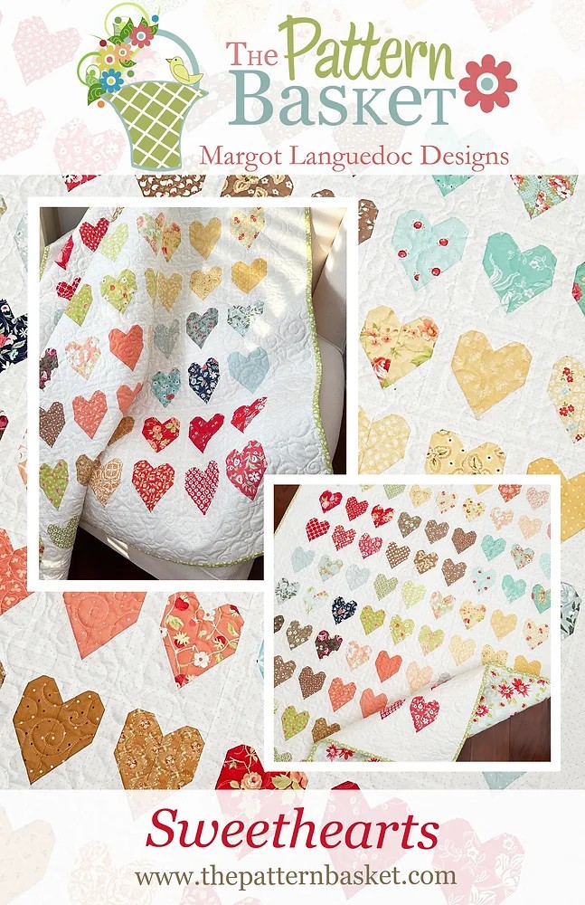 Pattern Basket SWEETHEARTS Charm Pattern