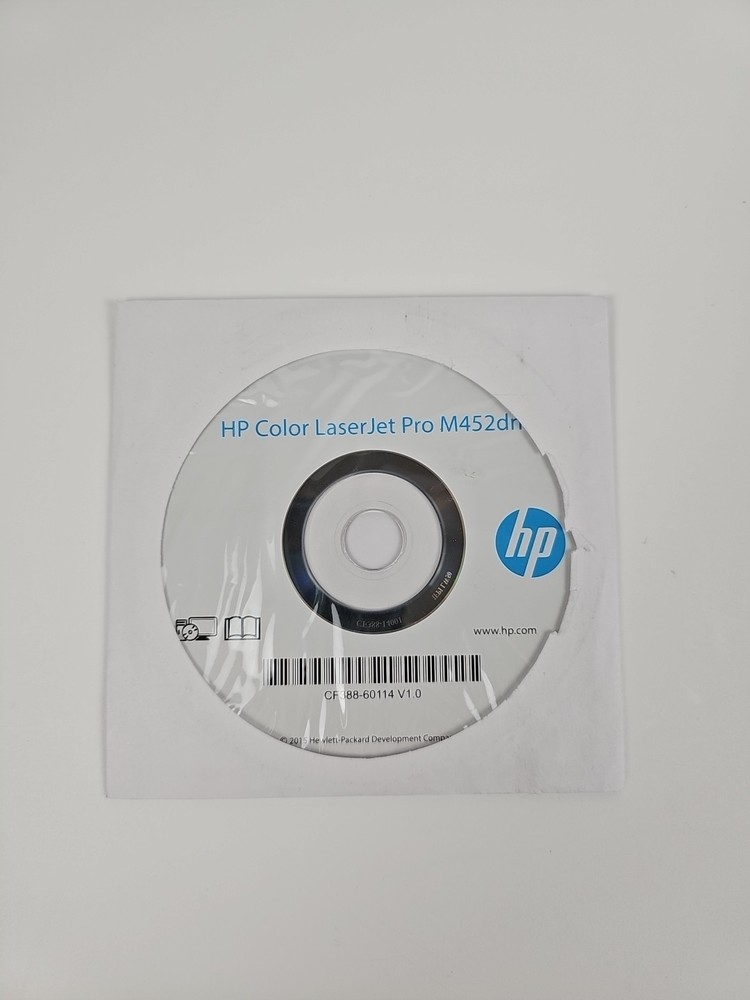 HP Color LaserJet Pro M452dn Software Disc - CD