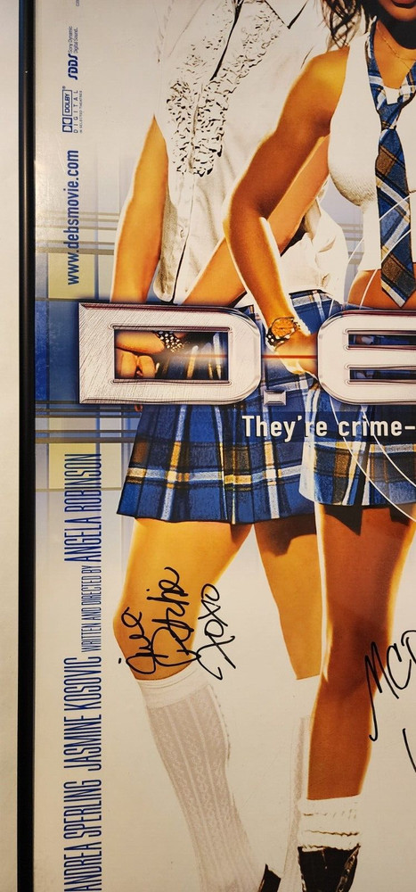 'D.E.B.S.' MICHAEL CLARKE DUNCAN ORIGINAL CAST SIGNED POSTER LGBTQ - MCD #6