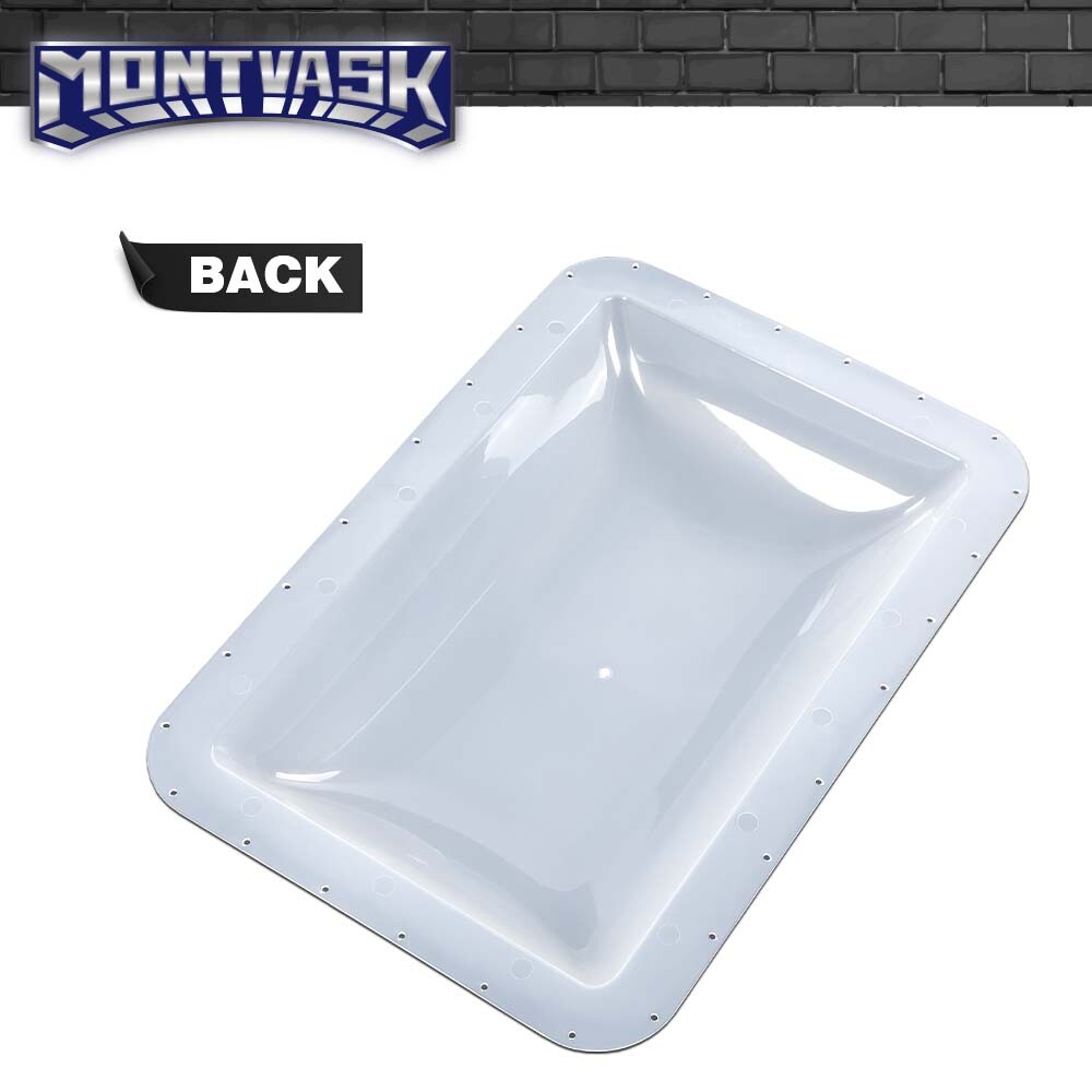 RV Skylight Cover Exterior 17.5" X 26.75" White Camper Skylight Replacement