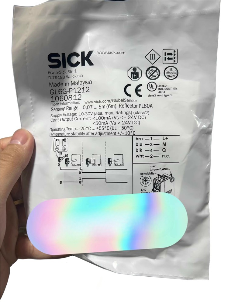 SICK GL6G-P1212 1060812 Photoelectric Sensor