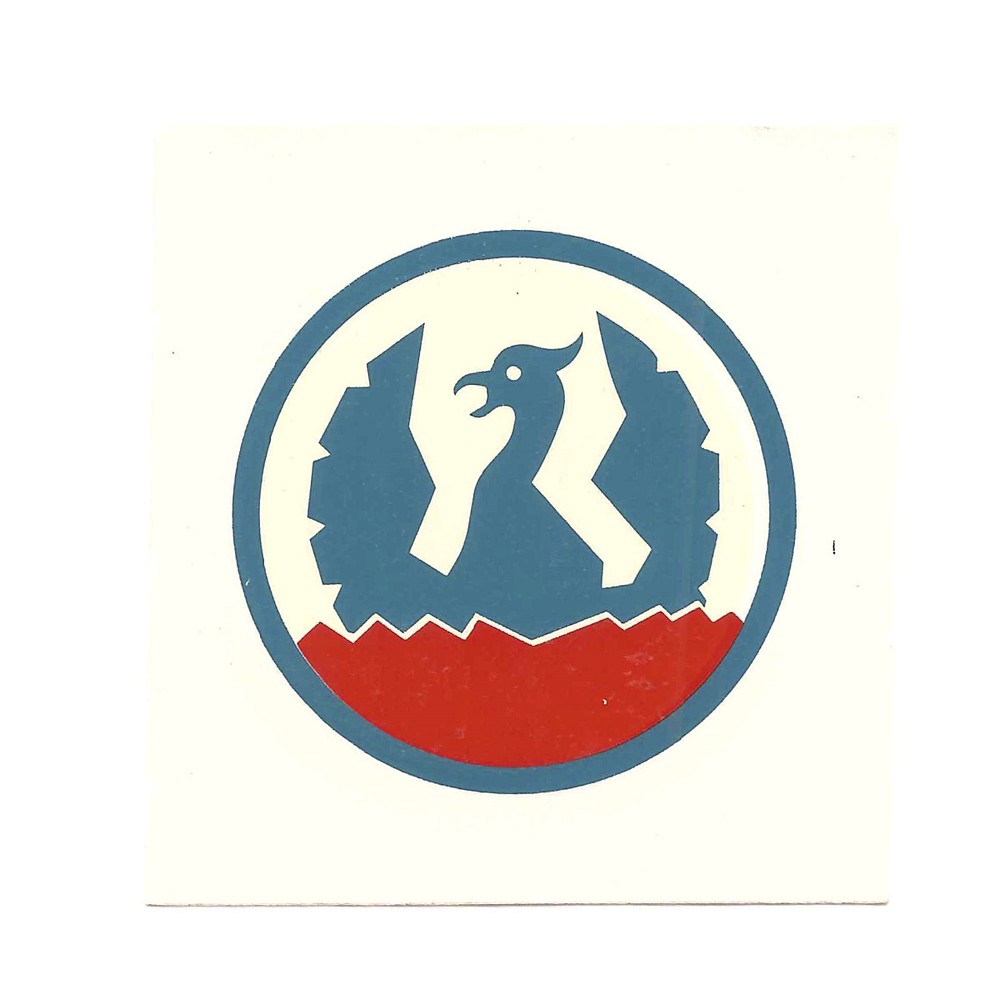 British WWII Unit Helmet Decal: S.E. Asia Command
