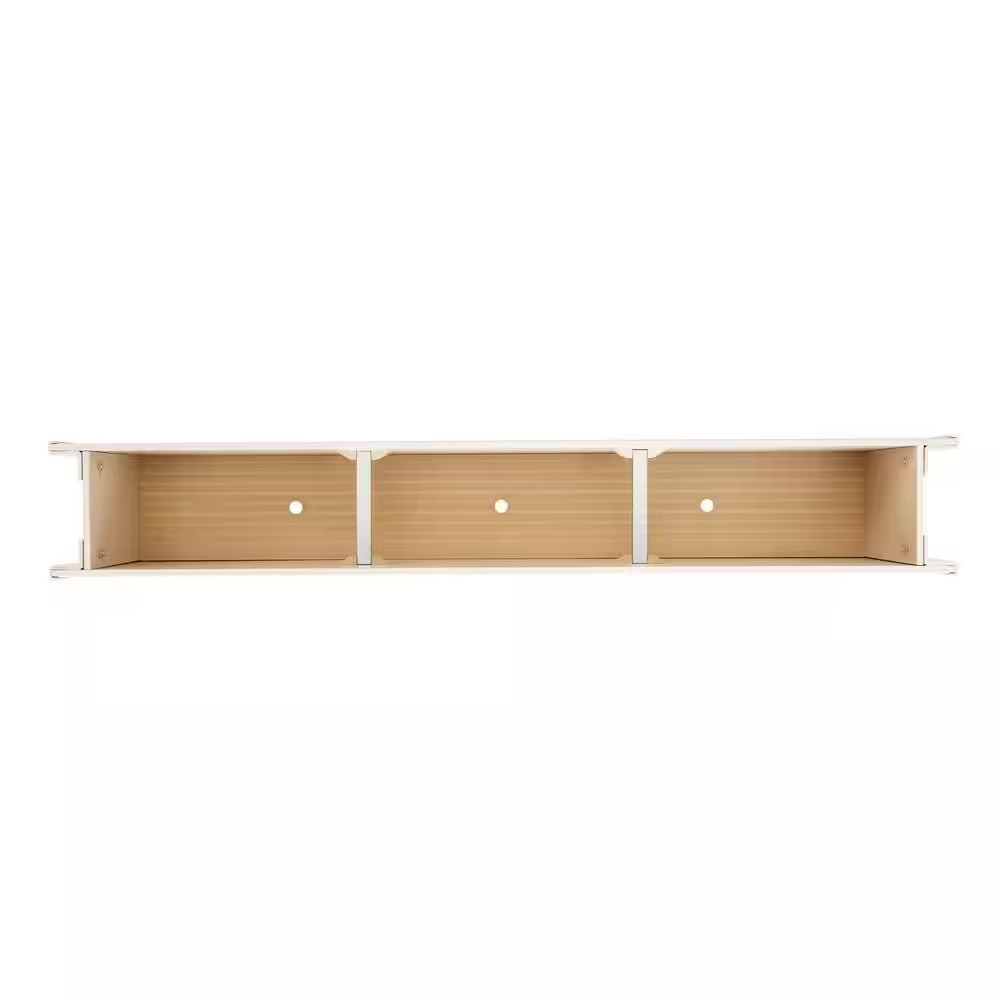 48 In. Tan Ecoflex Rectangular Flower or Herb Window Box