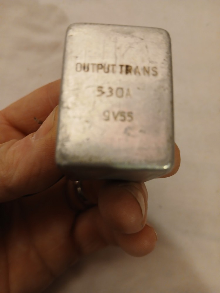 Western Electric WE 530a output transformer