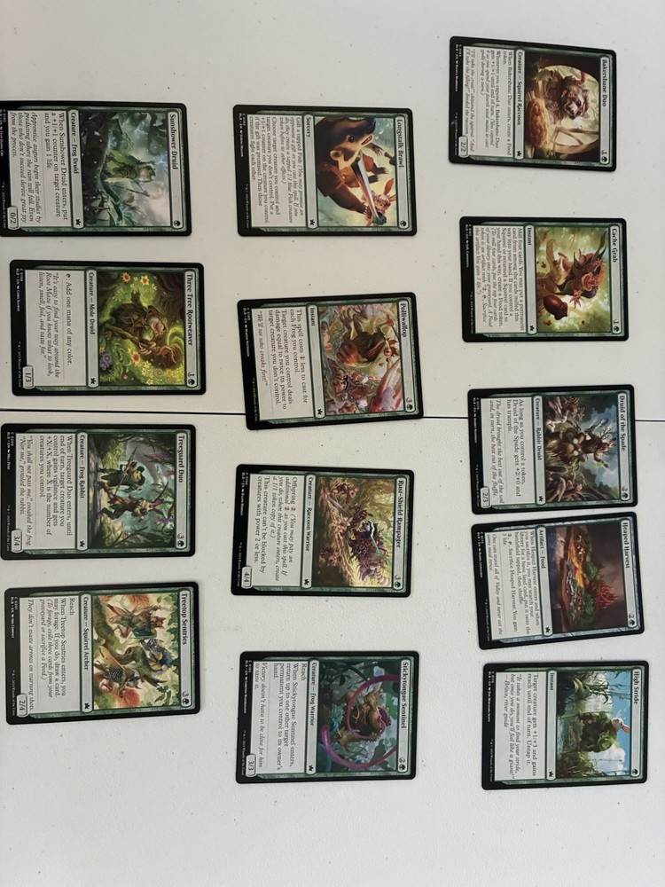 Magic MTG Bloomburrow BLB Complete Common Set x 4 Playset