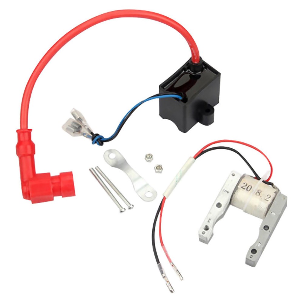 CDI Ignition Coil Magneto For 49cc 50-80cc 2-Stroke Engine Motorcycle Universal