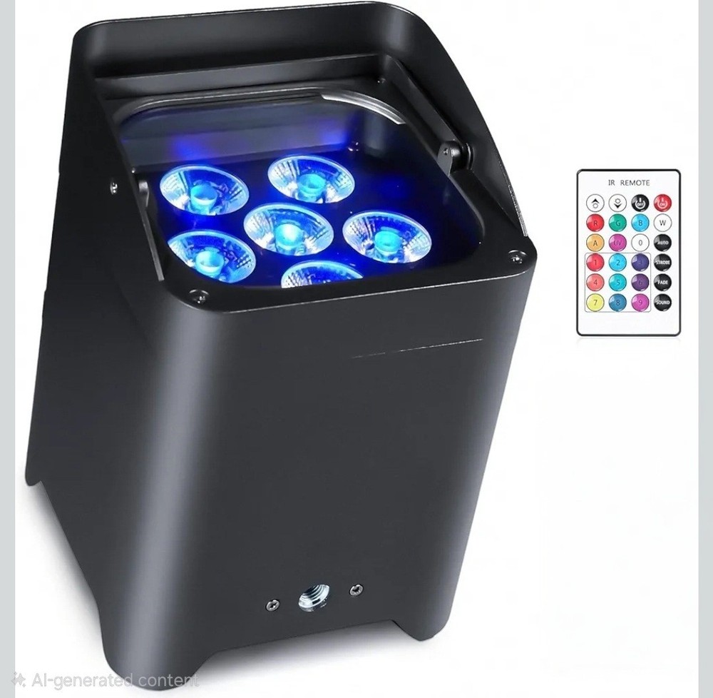 Battery Powered Uplights Rechargeable Stage Lights
