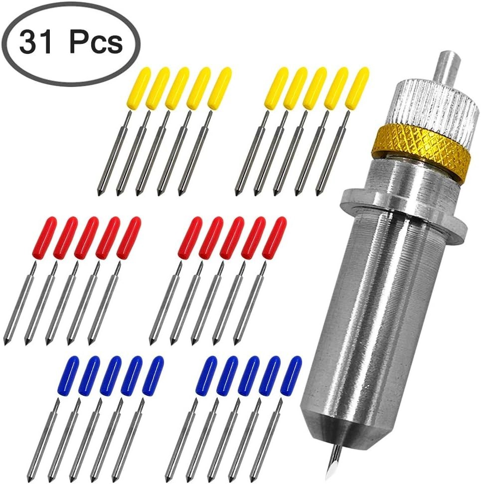 Durable Tungsten 30/45/60 Degree Blades - Complete Cutting Solution for Plotters