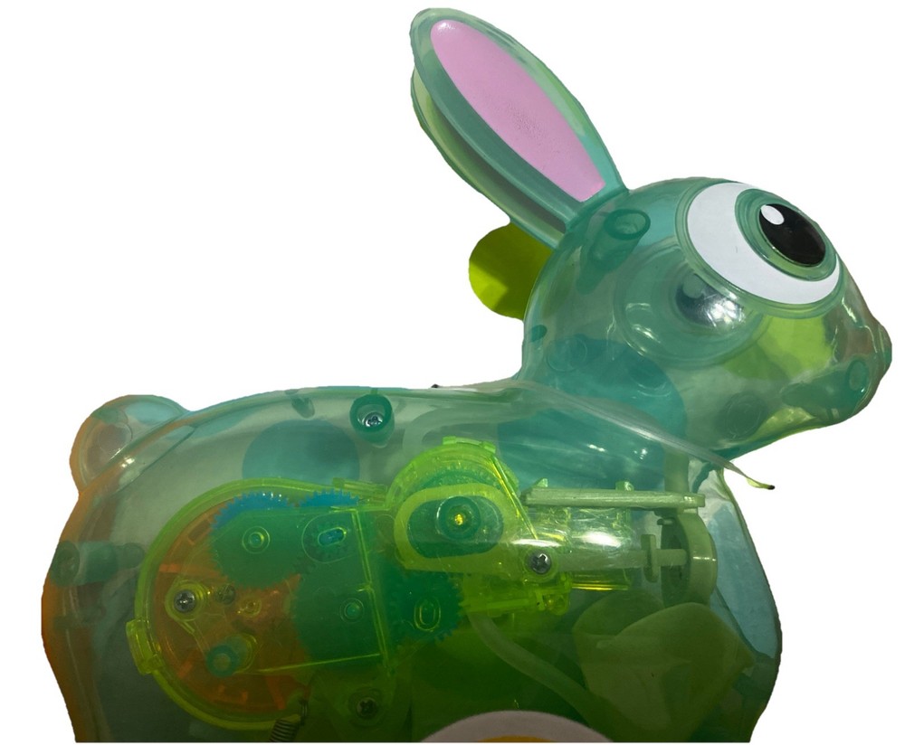 Light Up, Bunny Bubble Blaster By Sun Squad. Bubble Solution Included. ￼