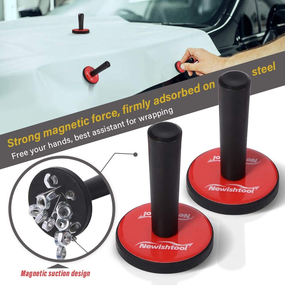 NEWISHTOOL Vinyl Wrap Tool Kit Window Tint Tools Car Multi-Color