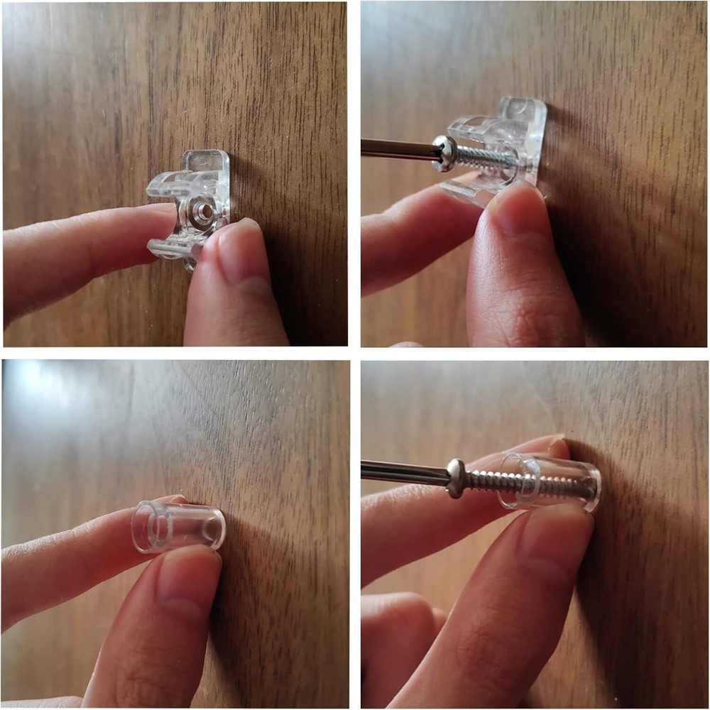 False Cabinet Front Clip False Front Clips False Drawer Front Clips Sink Tip 4