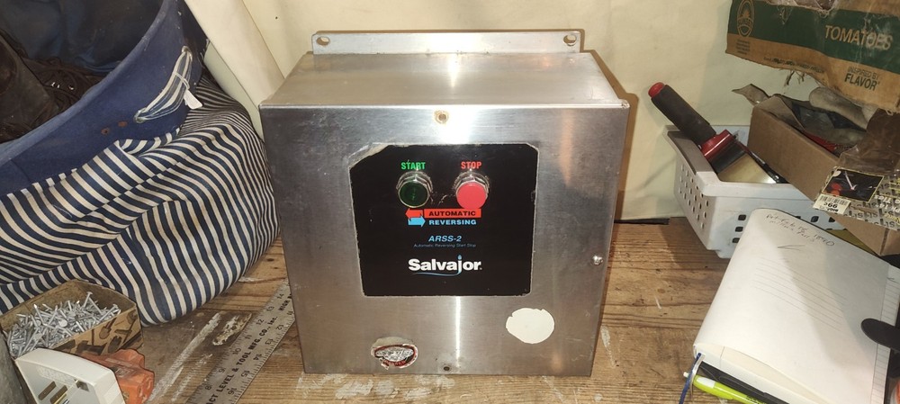 Salvajor ARSS-2 Automatic Reversing Start Stop Control Panel, Open Box