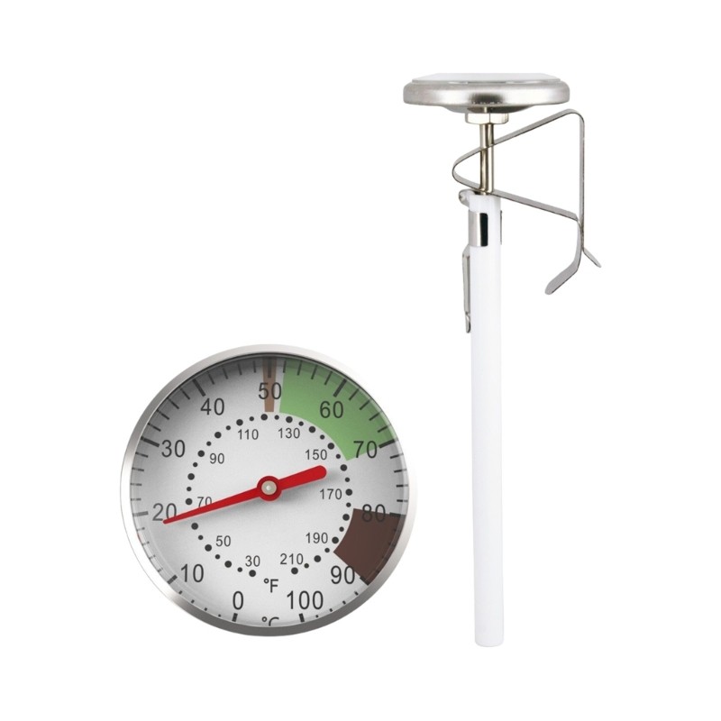Milk Coffee Thermometers White Protective Case MultiFunctional Cooking Tool
