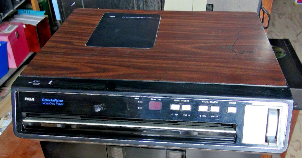 RCA SelectaVision CED Video Disc Player Promo model